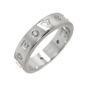 BVLGARI 18k Silver Diamond Ring #54